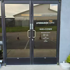 Ferguson Home Signage on Door