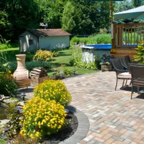 Outdoor patio backyard remodeling