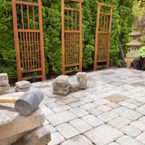 Outdoor patio backyard remodeling