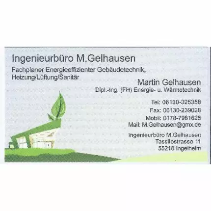 Logo von Ingenieurbüro M. Gelhausen