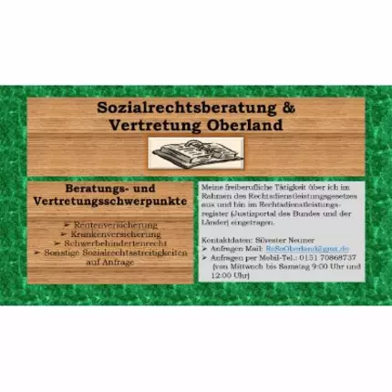 Logo van Renten- & Sozialrechtsbüro Oberland