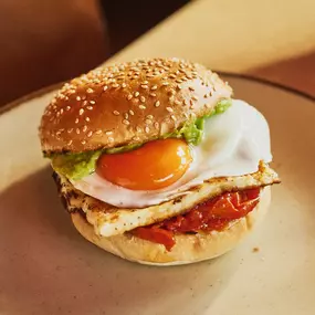 Brightside Ram Jam Halloumi Stack