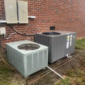 Rheem heat pump package unit replacement