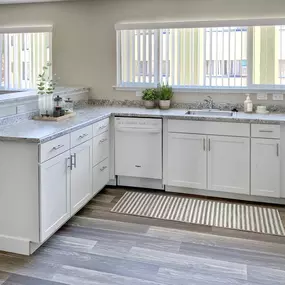 All new kitchen