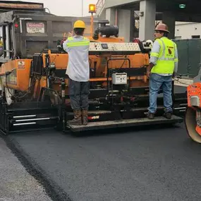 a group of pks paving & concrete employees