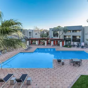 a view of the pool at amphora resort luxury private apts