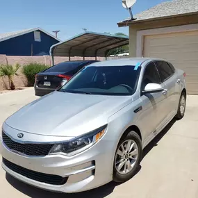 Windshield replacement in Phoenix Arizona By Premiere Auto glass.