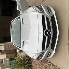 Mercedes Windshield replacement in Mesa Arizona By Premiere Auto glass.