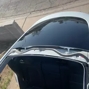 Tesla roof glass replacement in mesa Arizona