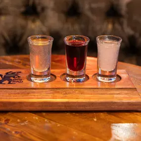 Infused Tequila Flight at El Big Bad in Downtown Houston