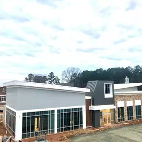 Retail store space new roof