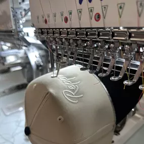 Check out this tone on tone embroidery!