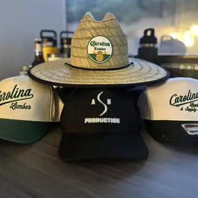 Some fully custom hats for a client and of course we have to represent with our own ASN hat.
