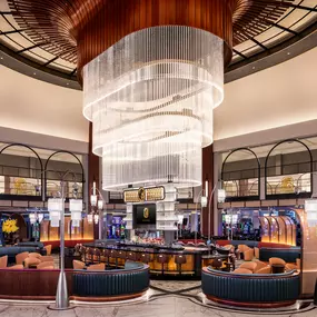 Grand Chandelier at Octavia Cocktail Lounge in Caesars New Orleans Hotel & Casino Center Bar