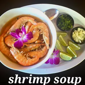 El Tesoro Mazatlan- shrimp soup