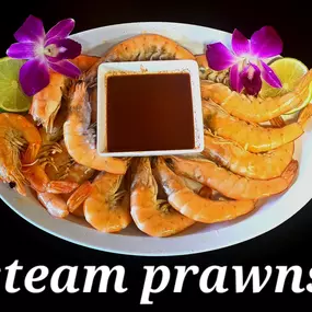 El Tesoro Mazatlan- steam prawns