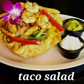 El Tesoro Mazatlan- taco salad