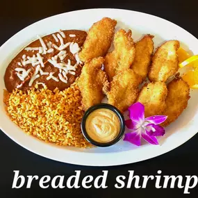 El Tesoro Mazatlan- breaded shrimp