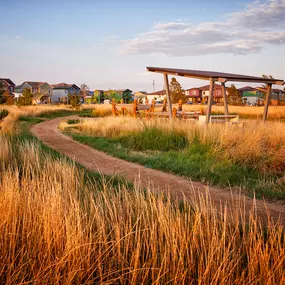 Pavilions equipped with barbecue pits.