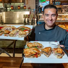 Buddy Valstro at Buddy V's Pizzeria restaurant at Caesars Palace Las Vegas