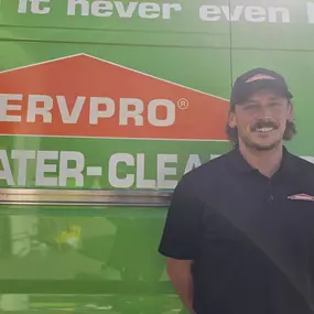 A dedicated technician at SERVPRO of Davis