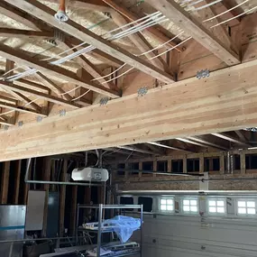 A garage restoration project by SERVPRO of Davis