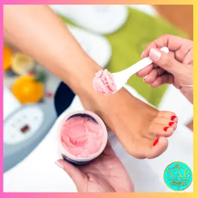 Intensive callus treatment pedicure for soft, smooth feet.