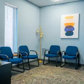 STR Behavioral Health Lancaster: One of our therapists' offices at our mental health and addiction outpatient treatment center.