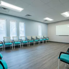 STR Behavioral Health Lancaster: One of our group therapy rooms at our mental health and addiction outpatient treatment center.