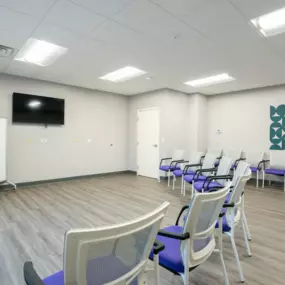 STR Behavioral Health Lancaster: One of our group therapy rooms at our mental health and addiction outpatient treatment center.
