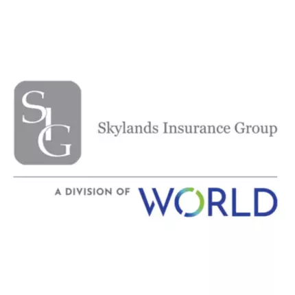 Logótipo de Skylands Insurance Group, a Division of World