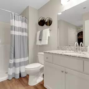 Two-Bedroom Floor Plans Offer an En-suite Bathroom and Closet in the Main Bedroom
