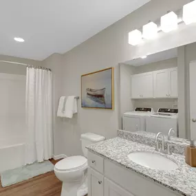 Large Second Bathroom in our Two-Bedroom Floor Plans