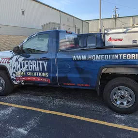 Integrity Home Solutions work truck