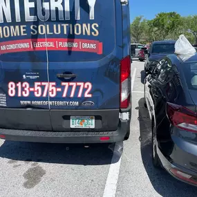 Integrity Home Solutions work van