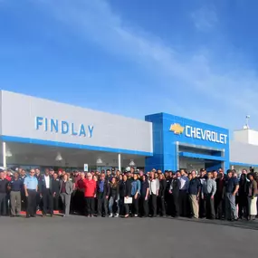 Findlay Chevrolet Dealership Exterior