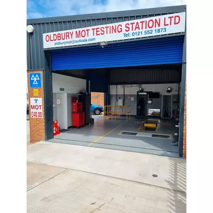 Logo from Oldbury MOT Testing Station Ltd