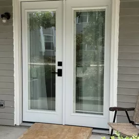 Exterior French Door install