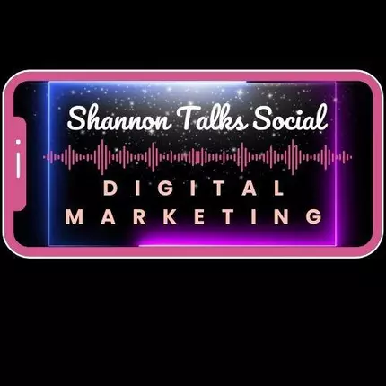 Logo fra Shannon Talks Social Digital Marketing, LLC