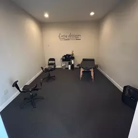 Total Health Chiropractic Ft. Oglethorpe treatment room