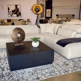 Modern White Sofa Set