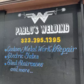 Pablo's Welding -welding