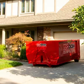 Mini Dumpster Rental from redbox+ Dumpsters of Denver South Metro