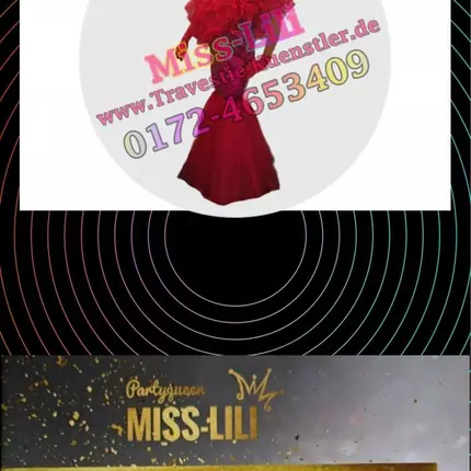 Logo de Travestiekunst Miss-Lili Die Party Queen