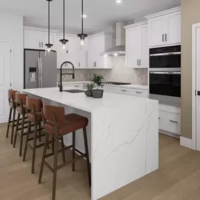 Gourmet Kitchen with Spacious Island