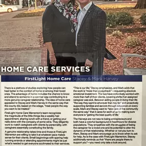 Bild von FirstLight Home Care of Warrenton