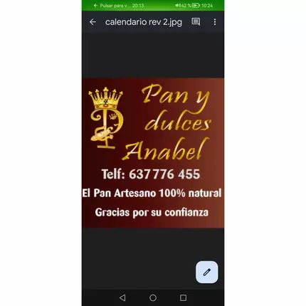 Logo von Pan Y Dulces Anabel