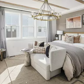 Spacious primary bedroom suites