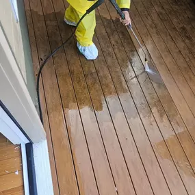 Power Washing Process