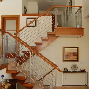 Stairwell Railings Remodel